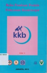 Image of Buku Panduan Praktis Pelayanan Kontrasepsi