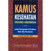 Image of Kamus Kesehatan Inggris- Indonesia