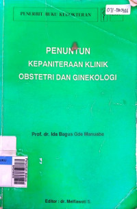 Image of Penuntun Kepaniteraan Klinik Obstetri dan Ginekologi